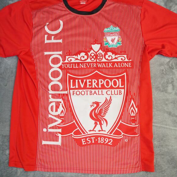 L.F.C Liverpool Football Club You'll Never Walk Alone Jersey Men's XL Soccer - Picture 1 of 11